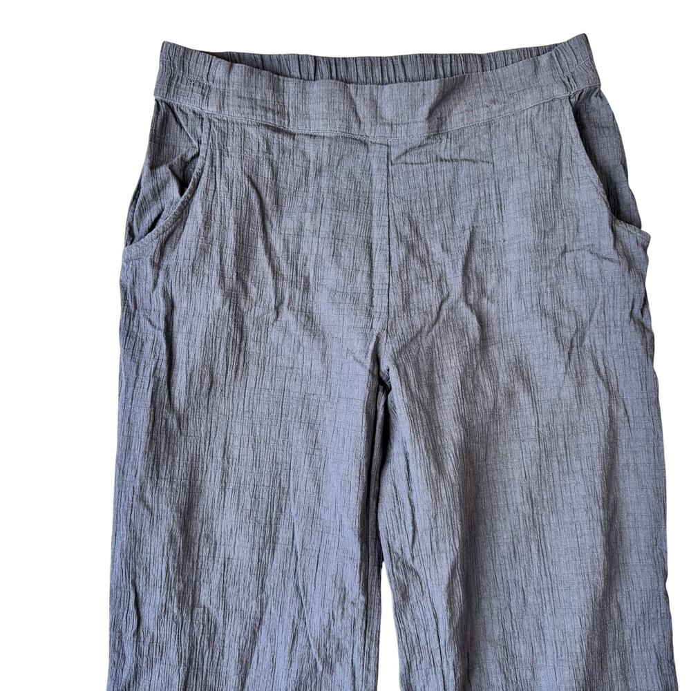 Known Supply Women's 100% Organic Cotton Gray Pull On Sterling Pants - Large‎ - Picture 3 of 10